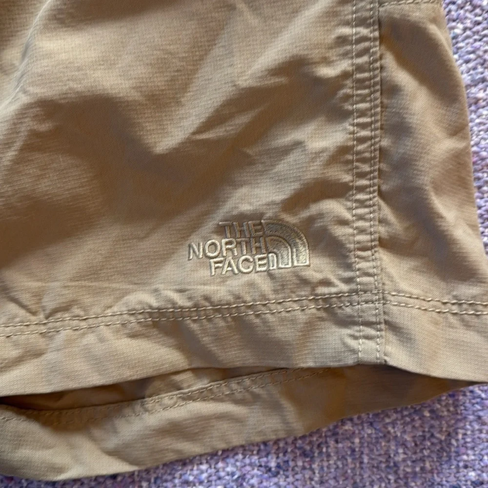🍍 The North Face Men Nylon Shorts size 38 Tan Pockets Trail Trek Tech🍍